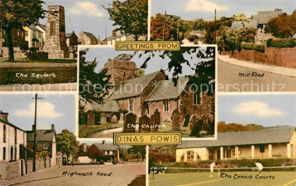 Dinas Powys Square Highwalls Road Tennis Courts Mil