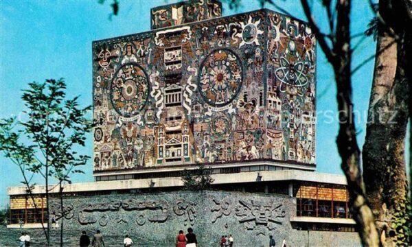 Mexico City Biblioteca Ciudad Universitaria