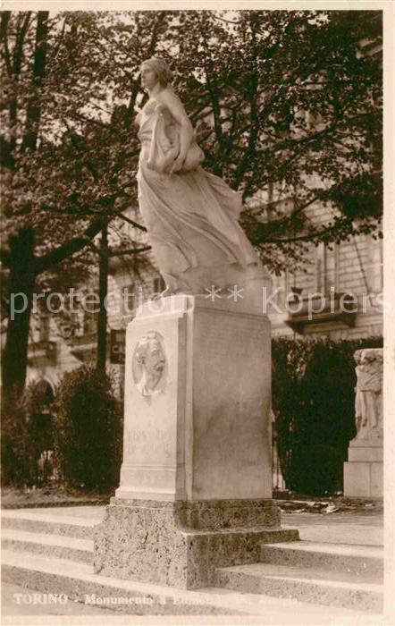 Turin Piemonte Monumento Statue