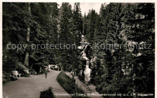 Triberg Schwarzwald Wasserfälle Höhenluftkurort