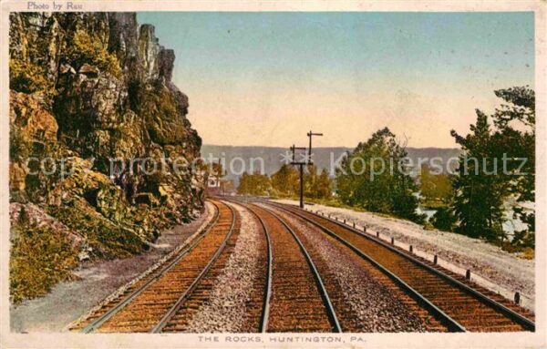 Huntington Pennsylvania The Rocks Railway