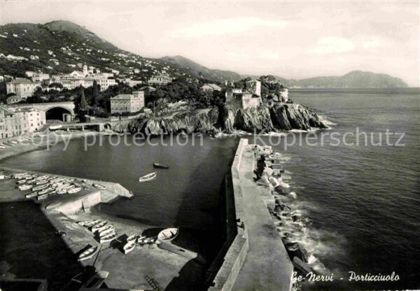 Nervi Porticciuolo Hafen Küste