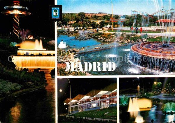 Madrid Spain Parque de atracciones