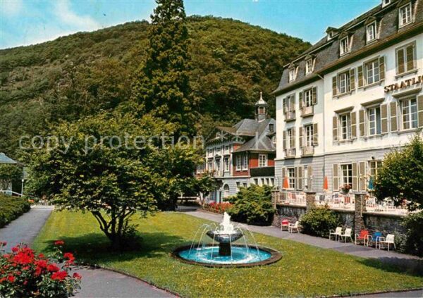 Bad Bertrich Kurhaus und Kurhotel Kuranlagen Springb