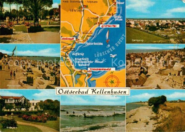 Kellenhusen Ostseebad Kleingolf Strand Promenade Camping Hohe