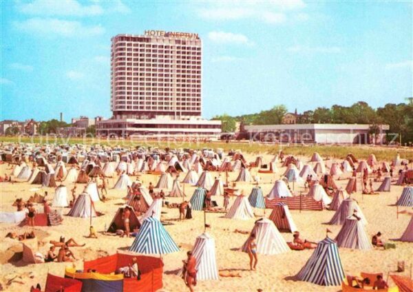 Warnemuende Ostseebad Strand Hotel Neptun