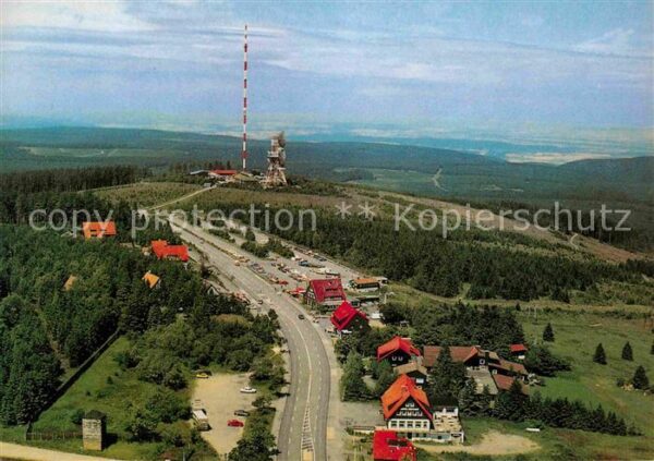Torfhaus Harz Fliegeraufnahme