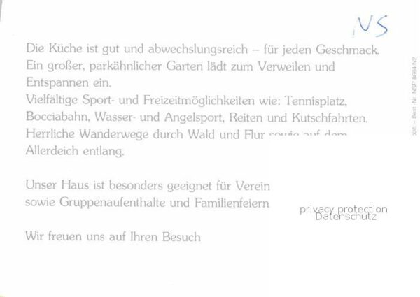 Rethem Aller Hotel Pension Allerhof Gaststube Pferde – Bild 2