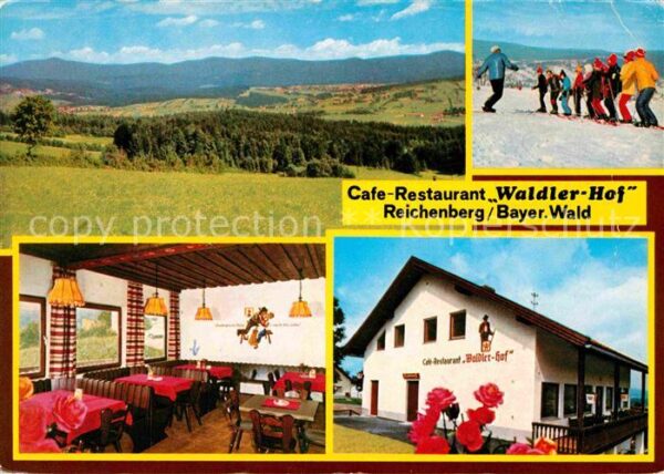 Reichenberg Riedlhuette Cafe Restaurant Waldler Hof Gaststube P