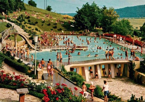 Bad Kissingen Terrassenschwimmbad am Ballinghain
