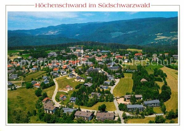 Hoechenschwand Fliegeraufnahme