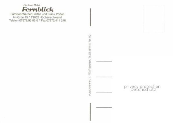 Hoechenschwand Portens Hotel Fernblick Gastraum Panora – Bild 2
