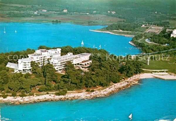 Porec Hotel Parentium Fliegeraufnahme