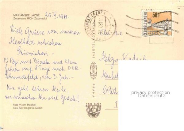 Marianske Lazne Zotavovna Zapotocky – Bild 2
