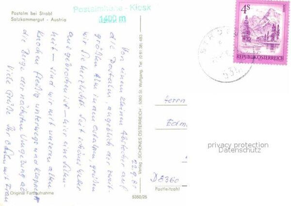Strobl Postalm Kapelle Trachtenkinder Viehweid – Bild 2
