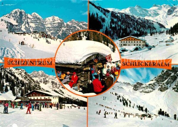Schlickeralm Sennjoch Kalkkögel Skiabfahrt Hoher Bur
