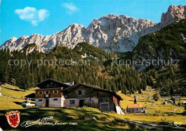 Kufstein Tirol Kaindl Hütte Wilder Kaiser