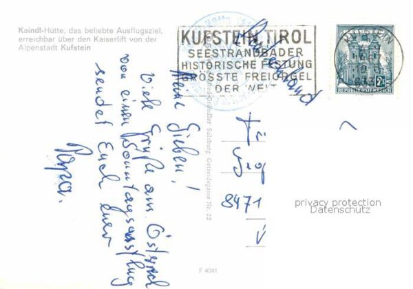 Kufstein Tirol Kaindl Hütte Wilder Kaiser – Bild 2