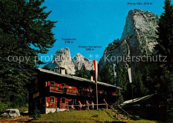 Kufstein Tirol Hans Berger Haus Wilder Kaiser Totenkir