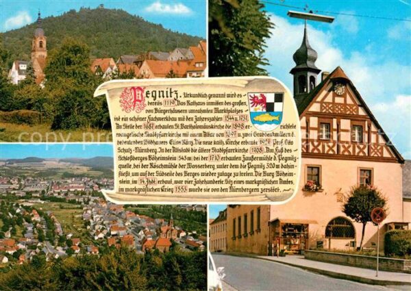 Pegnitz Kirche Rathaus Panorama