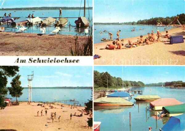 Jessern Zaue und Goyatz Bootsliegeplatz Strandp
