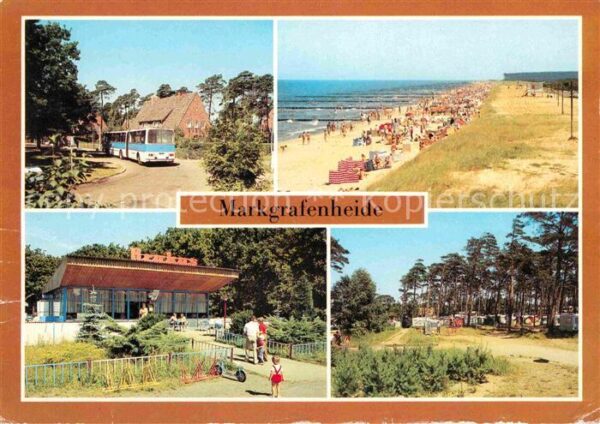 Markgrafenheide Rostock Buswendeschleife Strand Gaststätte Krak