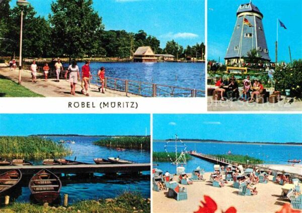 Roebel Mueritz Seglerhafen Jugendherberge Müritzpartie