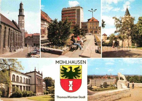 Muehlhausen Thueringen Barfüsser Klosterkirche Wilh Pieck Plat