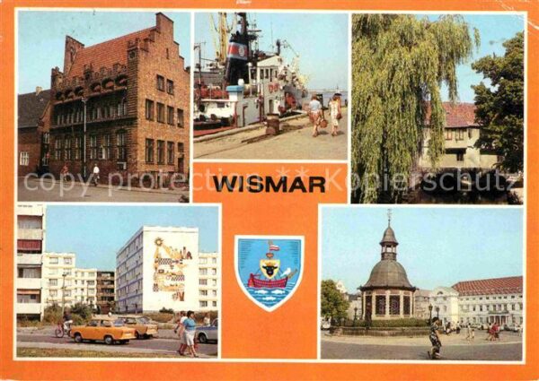 Wismar Mecklenburg Archidiakonat Am Hafen Gewölbe über der