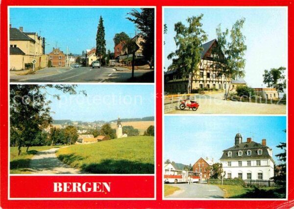 Bergen Vogtland Falkensteiner Str Ortsblick Jugendherbe