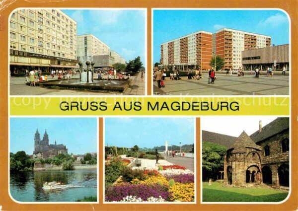 Magdeburg Karl Marx Str Julius Bremer Str Domblic