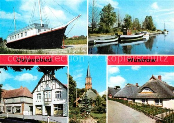 Wustrow Ostseebad Betriebsferienheim Plamag Plauen Hafen