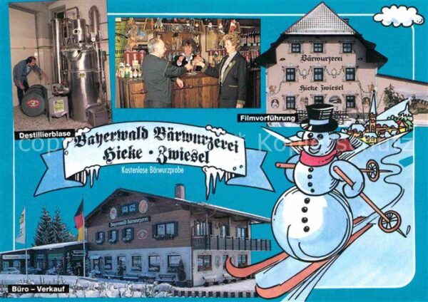 Zwiesel Niederbayern Bärwurzerei Hieke Destillierblase Filmv