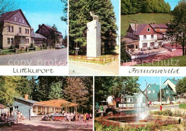 Frauenwald Thueringen FDGB Erholungsheim Raymonde Dien Monume