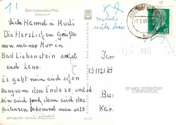 Bad Liebenstein Klubhaus – Bild 2
