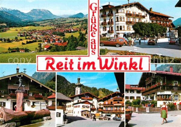 Reit Winkl Panorama Dorfmotive