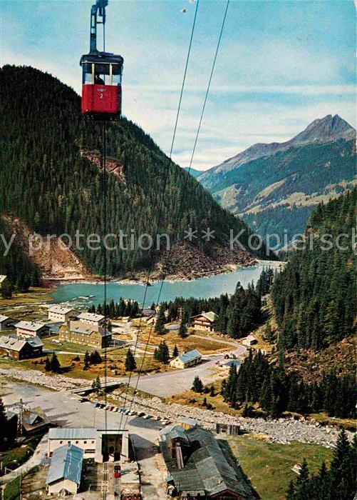 Salzburg Oesterreich Enzingerboden Seilbahn zum Weiss See Le