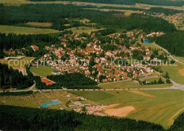 Koenigsfeld Schwarzwald Fliegeraufnahme