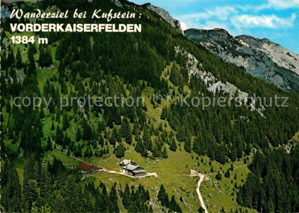 Kufstein Tirol Schutzhütte Vorderkaiserfelden