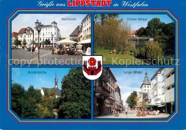Lippstadt Marktplatz Grüner Winkel Brüderkirche L