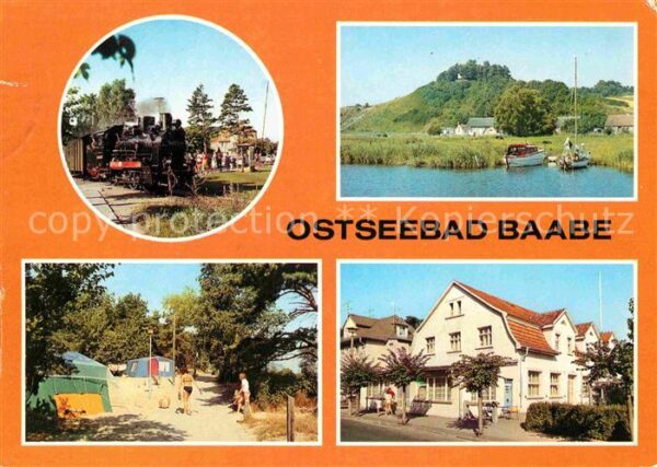 Baabe Ostseebad Ruegen Schmalspurbahn Moritzburg Campingplatz