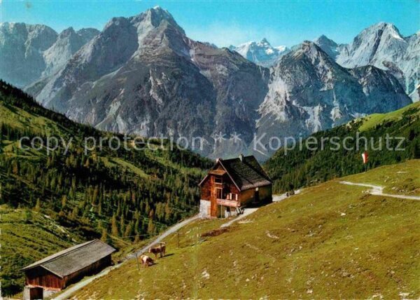 Pertisau Achensee Plumsjoch Hütte Gamsjoch Falkengruppe
