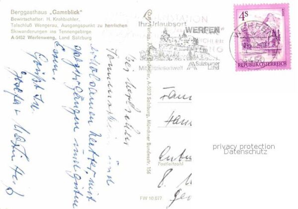 Werfenweng Berggasthaus Gamsblick – Bild 2