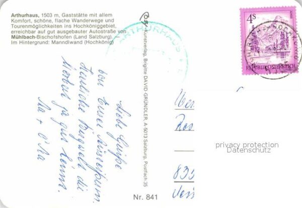 Muehlbach Hochkoenig Arthurhaus – Bild 2