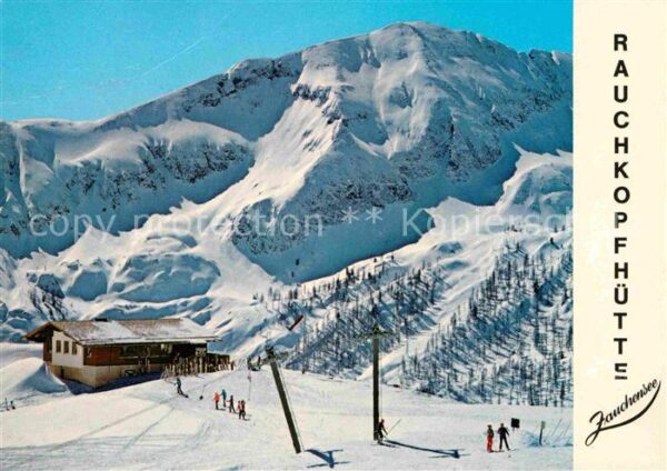 Zauchensee Rauchkopfhütte mit Steinfeldspitze