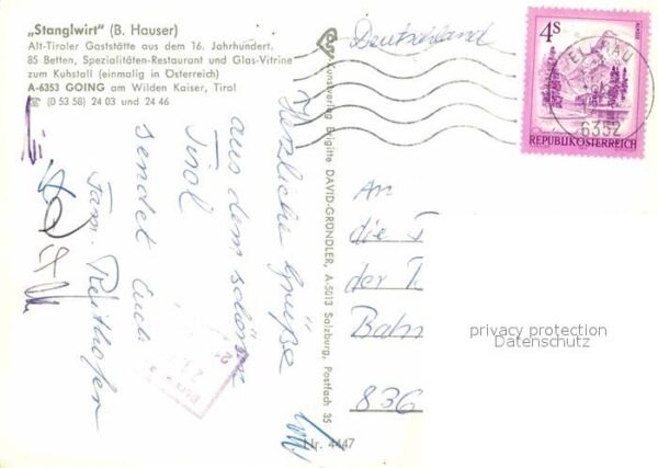 Going Wilden Kaiser Tirol Stanglwirt Gaststube Wilder Kaiser – Bild 2