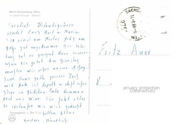 Sachsenburg Kaernten Fliegeraufnahme – Bild 2