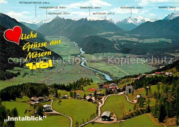Moesern Inntalblick Fliegeraufnahme Mieminger P