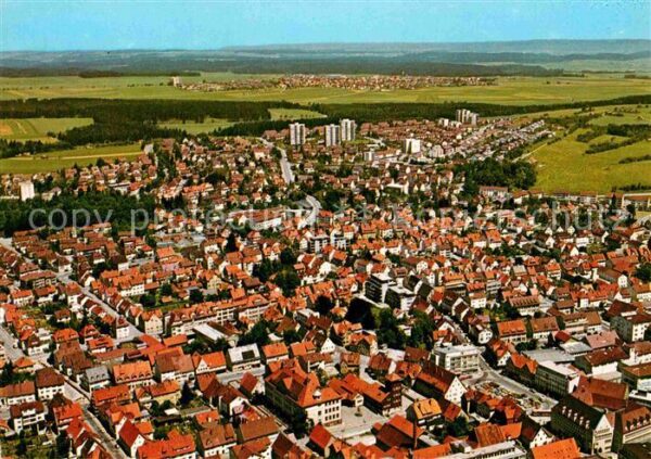 Schwenningen Neckar Fliegeraufnahme