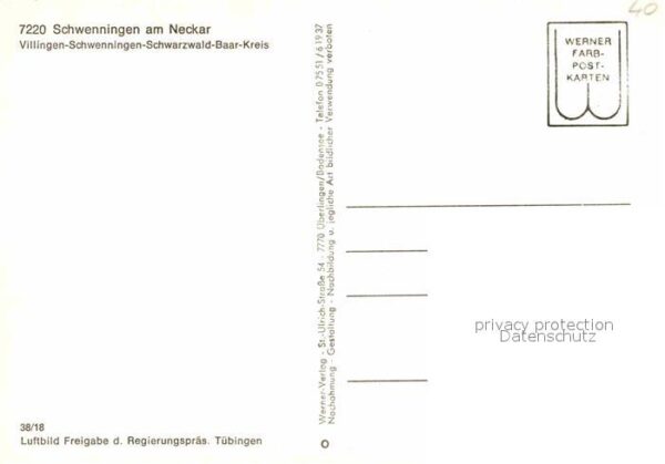 Schwenningen Neckar Fliegeraufnahme – Bild 2